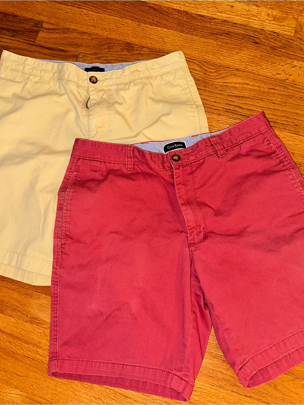 Club Room Men's Flat Front Shorts